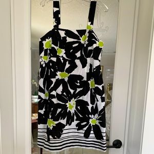 🌴 Cotton Karin Stevens Sundress Sz 14W